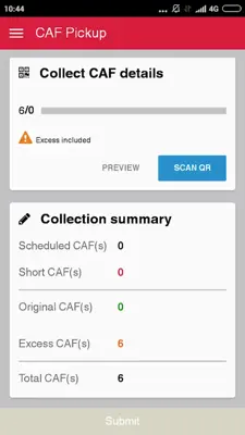 CAF Pickup android App screenshot 0
